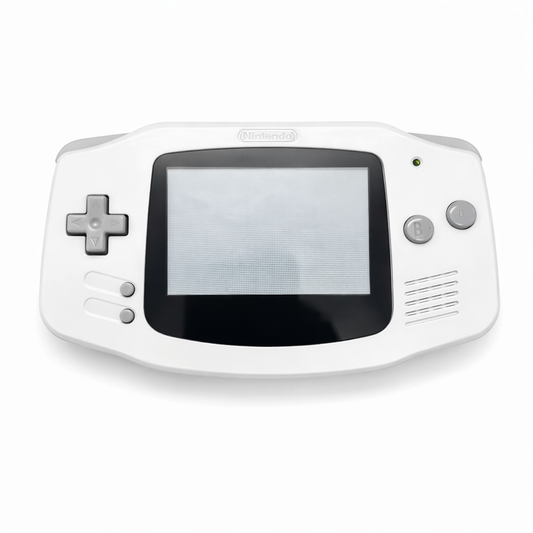 Modded Gameboy Advance - White & Grey