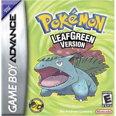 GBA - Pokemon Leaf Green